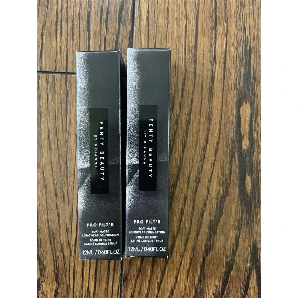 2 X Fenty Beauty Rihanna Pro Filt'R 265 Soft Matte Longwear Foundation .4OZ/12ML